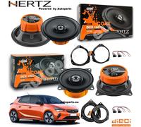 Kit 4 Casse Altoparlanti Hertz DCX165-DCX 100 Ant+Post per Opel Corsa E dal 2014