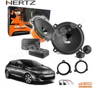 Kit 4 Casse Altoparlanti Hertz DSK 130.3 Anteriori per Renault Megane III