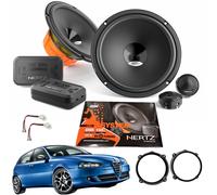 Kit 4 Casse Altoparlanti Hertz DSK 165.3 Anteriori o Posteriori Alfa Romeo 147