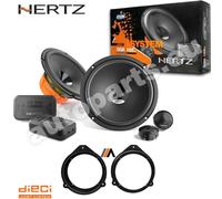 Kit 4 Casse Altoparlanti Hertz DSK 165.3 Anteriori per Audi A4 (8E)