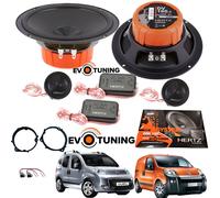 Kit 4 Casse Altoparlanti Hertz Dsk 165.3 Anteriori per Citroen Nemo