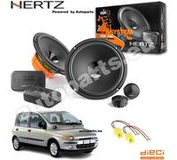 Hertz DSK 165 Kit 2 Vie Fit Lancia Musa Anteriori o Posteriori Casse Auto DSK165