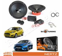 Kit 4 Casse Altoparlanti Hertz DSK 165.3 Anteriori per Ford Fiesta dal 2008