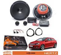 Kit 4 Casse Altoparlanti Hertz Dsk 165.3 Anteriori per Opel Astra H dal 2004 10