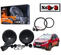Kit 4 Casse Altoparlanti HERTZ DSK 165.3 Anteriori X Peugeot 2008 2013