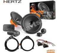 Kit 4 Casse Altoparlanti Hertz DSK 165.3 Posteriori per Audi A3 (8P) 5 Porte