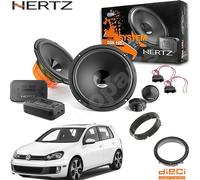 Kit 4 Casse Altoparlanti Hertz DSK165.3 Ant/Post Volkswagen Golf VI dal 2008