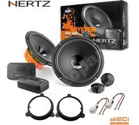 Kit 4 Casse Altoparlanti Hertz DSK165.3 Anteriore per Dacia Lodgy dal 2012