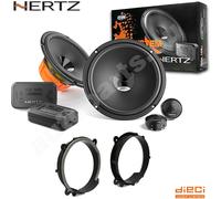KIT 6 ALTOPARLANTI FIAT 500X ANTERIORI - POSTERIORI HERTZ 165MM
