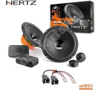 Kit 4 Casse Altoparlanti Hertz DSK165.3 Anteriore per Peugeot 206 Con Connettori