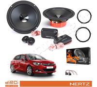 Kit 4 Casse Altoparlanti HERTZ Dsk165.3 Anteriori per Citroen C4 DS4