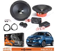Kit 4 Casse Altoparlanti HERTZ DSK165.3 Anteriori per Lancia Y Ypsilon 312 2011