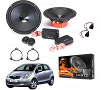 Kit 4 Casse Altoparlanti Hertz DSK165.3 Anteriori per Toyota Yaris dal 2005-2011