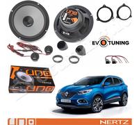 Kit 4 Casse Altoparlanti Hertz K 165 Anteriori per Renault Kadjar dal 2015>