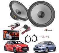 Kit 4 Casse Altoparlanti HERTZ K 165 Anteriori per Toyota Yaris dal 2005 al 2023