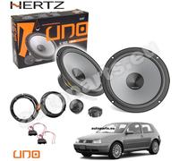 Hertz K 165 Kit 2 vie fit Lancia Musa Anteriori o Posteriori Altoparlanti Auto