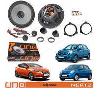 Hertz K 165 Kit 2 vie fit Lancia Musa Anteriori o Posteriori Altoparlanti Auto