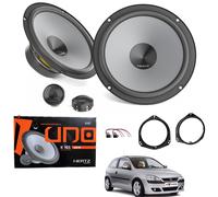 Hertz K 165 Kit 2 vie fit Lancia Musa Anteriori o Posteriori Altoparlanti Auto