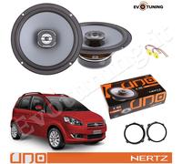 Kit 4 Casse Altoparlanti Hertz X165 Anteriori e Posteriori per Fiat Idea