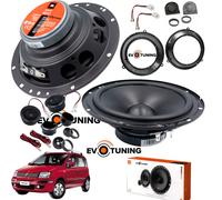 Kit 4 Casse Altoparlanti JBL Anteriori Fiat Panda 169 dal 2003 + Griglie tweeter