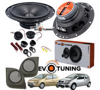Kit 4 Casse Altoparlanti JBL Stage1 Anteriori + Tasche e Cavi per Fiat Punto 188