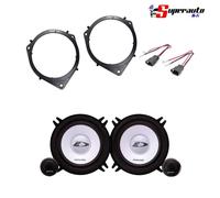 Kit 4 casse altoparlanti per Alfa Romeo Mito Posteriori Alpine SXE-1350S