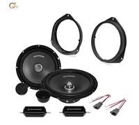 Kit 4 Casse Altoparlanti per Fiat Punto 199 da 2012 Anteriori MACROM M2S65