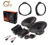 Kit 4 Casse Altoparlanti per FIAT Punto Evo Anteriori Supporti Hertz DPK 165
