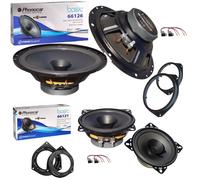 Kit 4 Casse Altoparlanti Phonocar Ant+Post doppio cono per Fiat Punto EVO