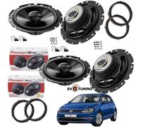 Kit 4 Casse Altoparlanti Pioneer Anteriori e Posteriori per Volkswagen VW Golf 7
