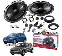 Kit 4 Casse Altoparlanti Pioneer Anteriori per VW Volkswagen Tiguan