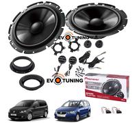 Kit 4 Casse Altoparlanti Pioneer Anteriori per VW Volkswagen Touran