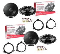Kit 4 Casse Altoparlanti Pioneer Anteriori Posteriori per Renault Koleos