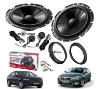 Kit 4 Casse Altoparlanti Pioneer TS-G170C Anteriori per Ford Mondeo IV dal 2007
