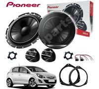Kit 4 Casse Altoparlanti Pioneer TS-G170C Anteriori per Opel Corsa D-E dal 2006