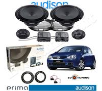 Kit 4 Casse Altoparlanti Posteriori AUDISON APK 165 4Ohm per VW Golf 5 V 2003>08