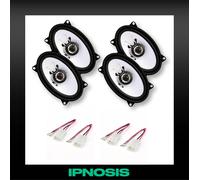 Kit 4 Casse Ant+Post Alpine SXE-4625S 10x15cm 300W x NISSAN TERRANO II + Conn