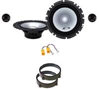 Kit 4 Casse Anteriori ALPINE SXE-1750S Per Alfa 147/159 Da 165mm Con 2 Supporti Anteriori E 2 Connettori