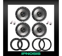 Kit 4 casse AXTON VW Golf V + 4 Supporti Anteriori e Posteriori + 4 Connettori