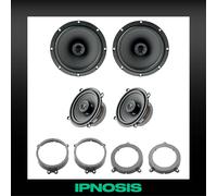 Kit 4 casse FOCAL ACX 165+ACX130 Mercedes W203) 01 al 07+ 4 Supporti
