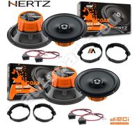 Kit 4 Casse Hertz Anteriore e Posteriore per Mercedes CLA (C177) dal 2013