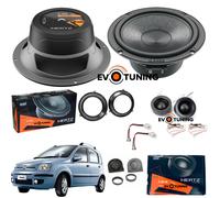 Kit 4 Casse Hertz Cento C 165 +C 26 OE Anteriori per Fiat Panda 169 +Griglie Tw