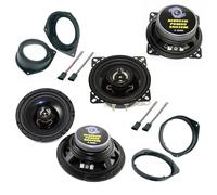 Kit 4 casse per Opel CORDA D / ASTRA H con adattatori e supporti