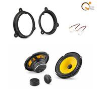 Kit 4 Casse per Renault Laguna 3 Serie JL AUDIO C1-650 anteriore
