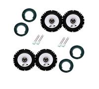 Kit 4 casse per Suzuki/Fiat Sedici Alpine con adattatori e supporti