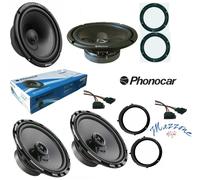 Kit 4 CASSE PHONOCAR 02087 + PHONOCAR 66026 PER VOLKSWAGEN TIGUAN SKODA X AUTO