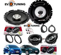 Kit 4 Casse Pioneer Anteriori e Posteriori Bicono per Fiat Grande Punto
