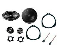 Kit 4 Casse Pioneer TS-G170C Kit a due vie separato da 17 cm 300W compatibile con FIAT 500 e ducato del 2006 con Supporti Altoparlanti Predisposizione Anteriore Alta qualità