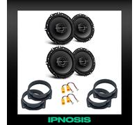 Kit 4 casse SONY Fiat Stilo 5P + 2 Supp Ant + 2 Post + 4 conn
