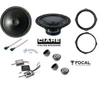 Kit 4 Casse Woofer 20cm Ciare Tweeter Crossover Focal Audi A3 8V Q5 R8 seat Leon